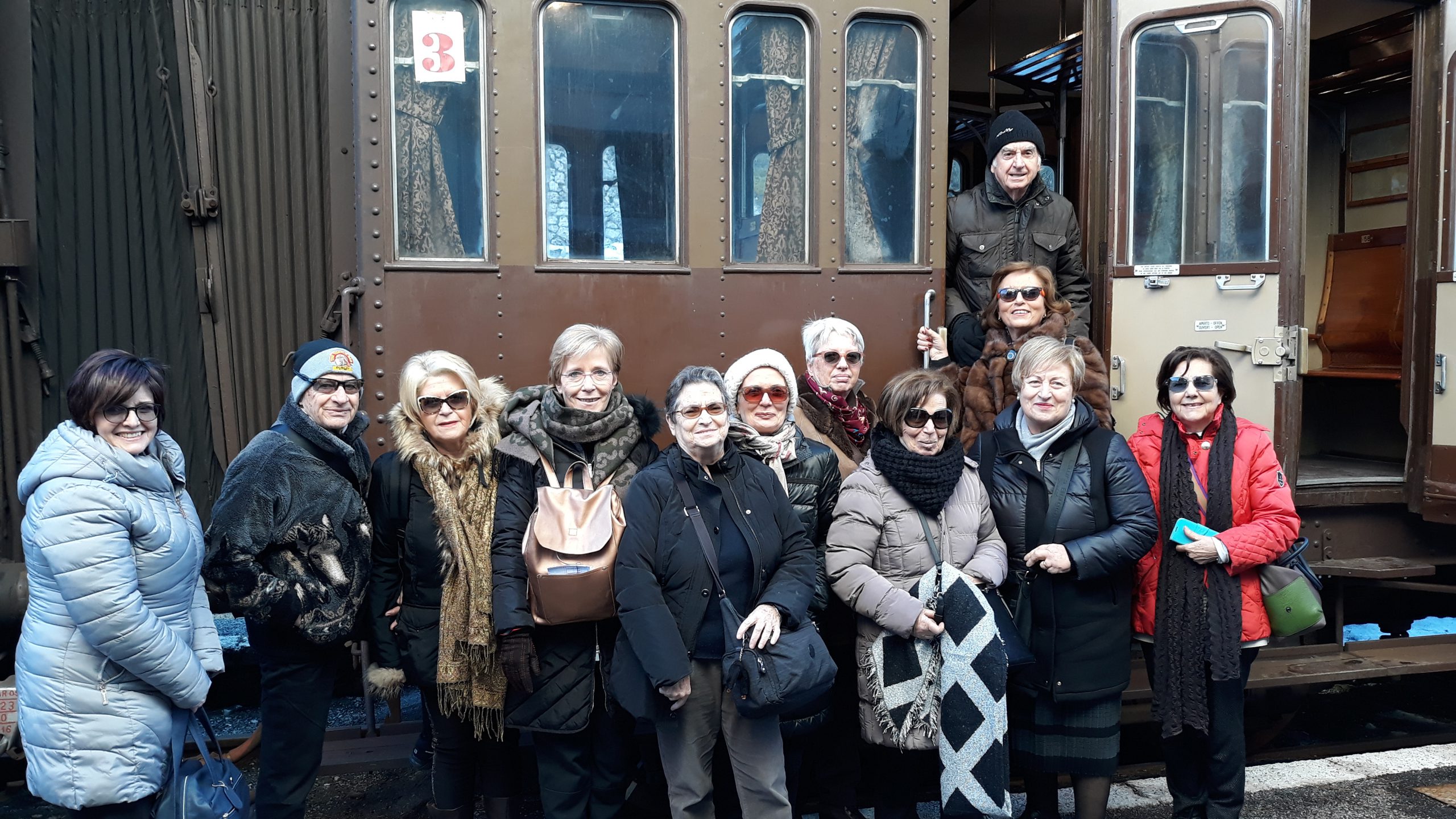 Caserta, partenza da Sulmona con la transiberiana d'Abruzzo