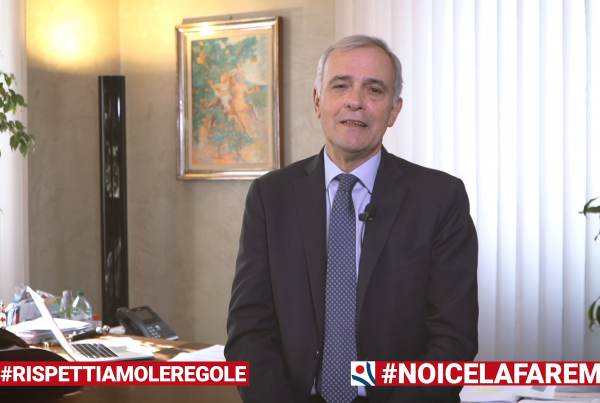 Messaggio di Sampaolo #rispettiamoleregole #noicelafaremo