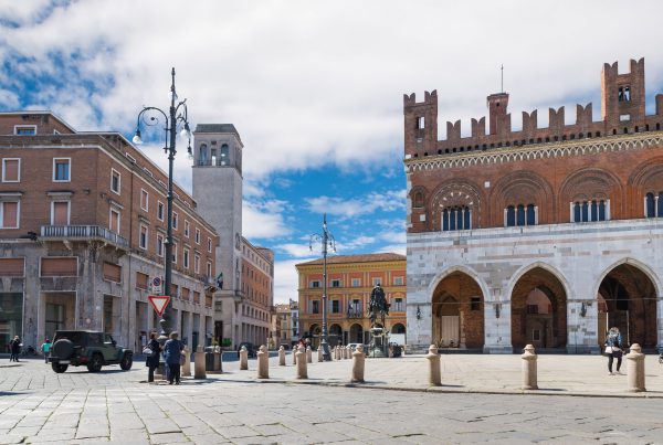 La piazza di Piacenza