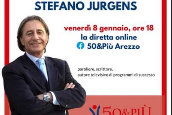 Locandina arezzo intervista con Stefano Jurgens