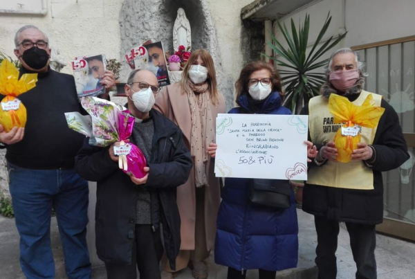 Foggia consegna uova di Pasqua