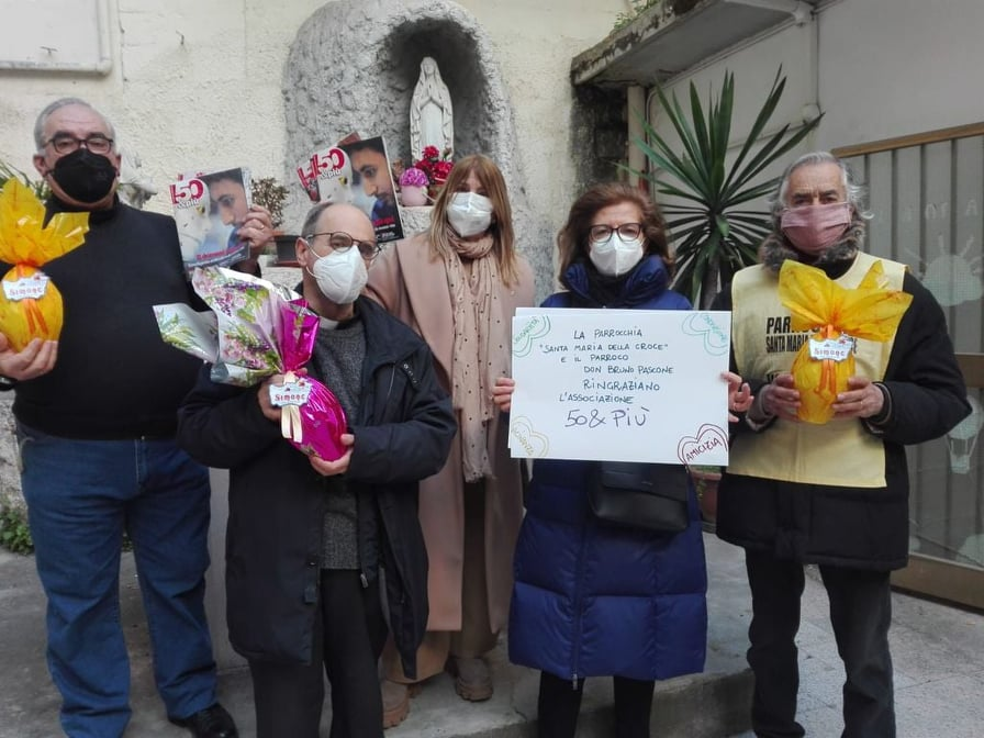 Foggia consegna uova di Pasqua