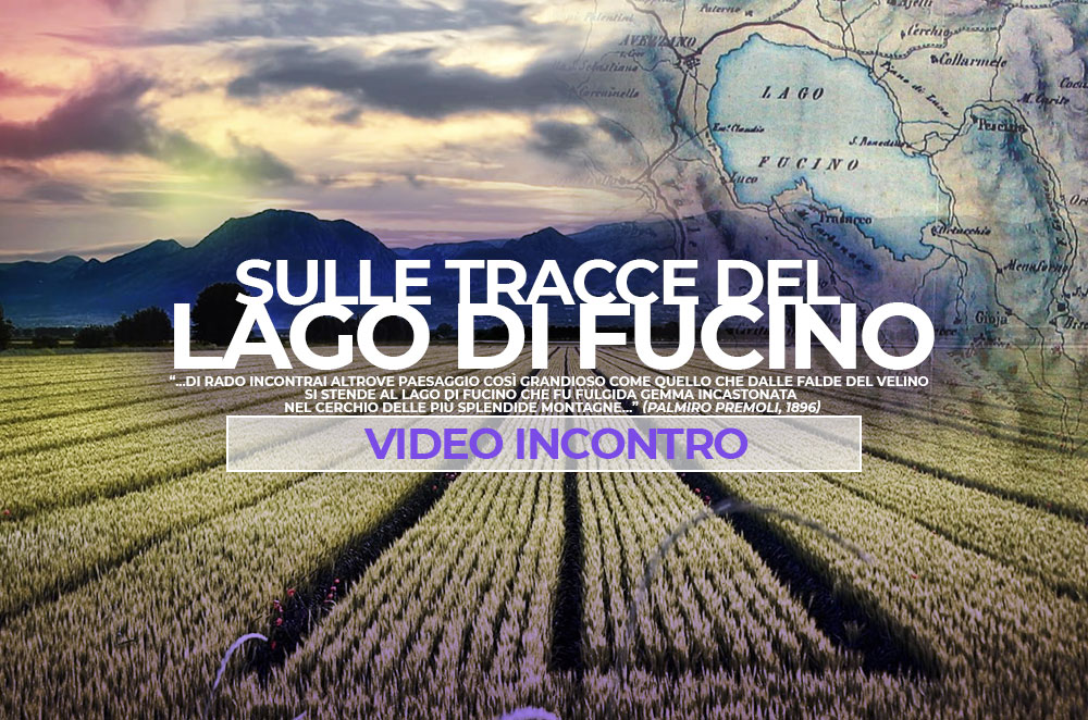 Locandina webinar L'Aquila lago del fucino