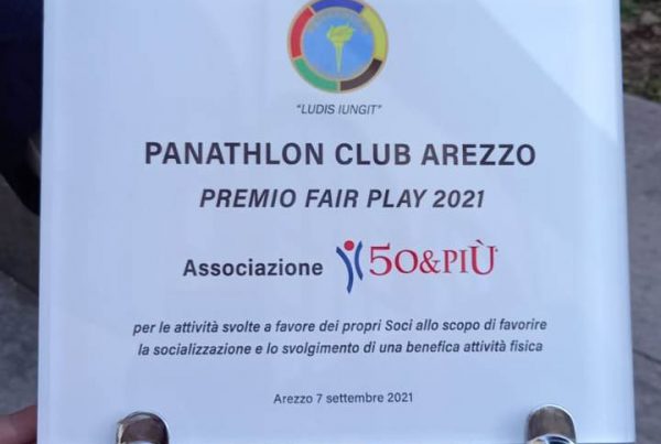 Targa premio Fair Play