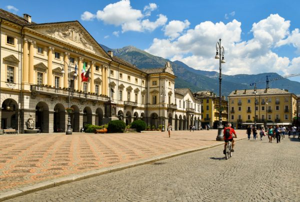 Aosta panorama