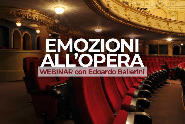 50&Più Firenze locandina webinar emozioni all'opera