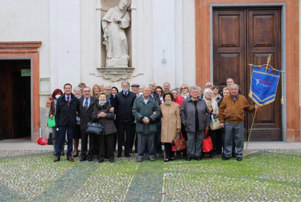 i soci 50&Più Pavia che hanno partecipato alla Giornata del Ricordo