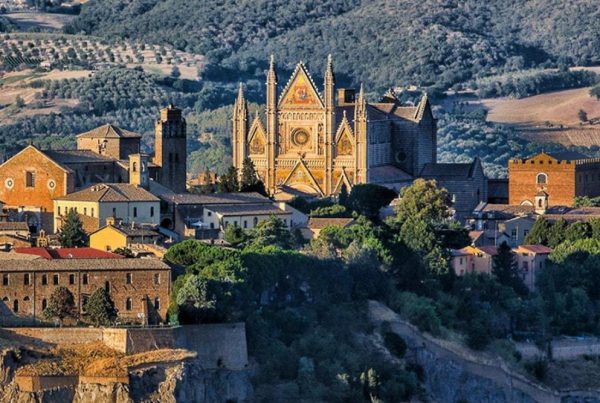 Vista del Duomo di Orvieto