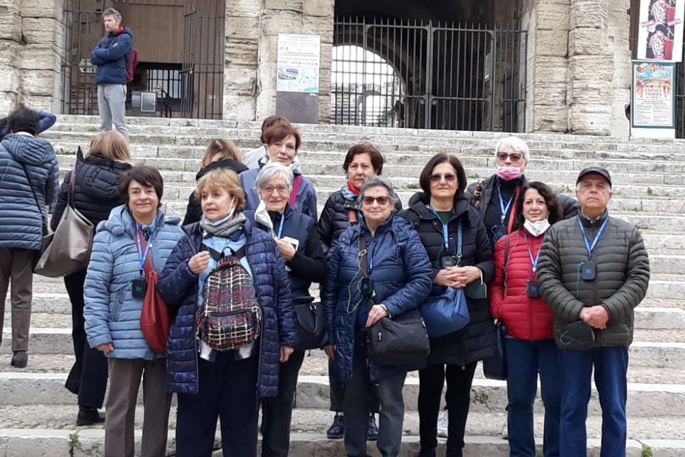 Gruppo di 50&Più Caserta in crociera sul Rodano