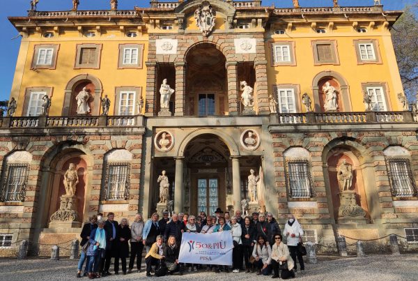 I soci 50&Più nella splednida cornice di Villa Torrigiani