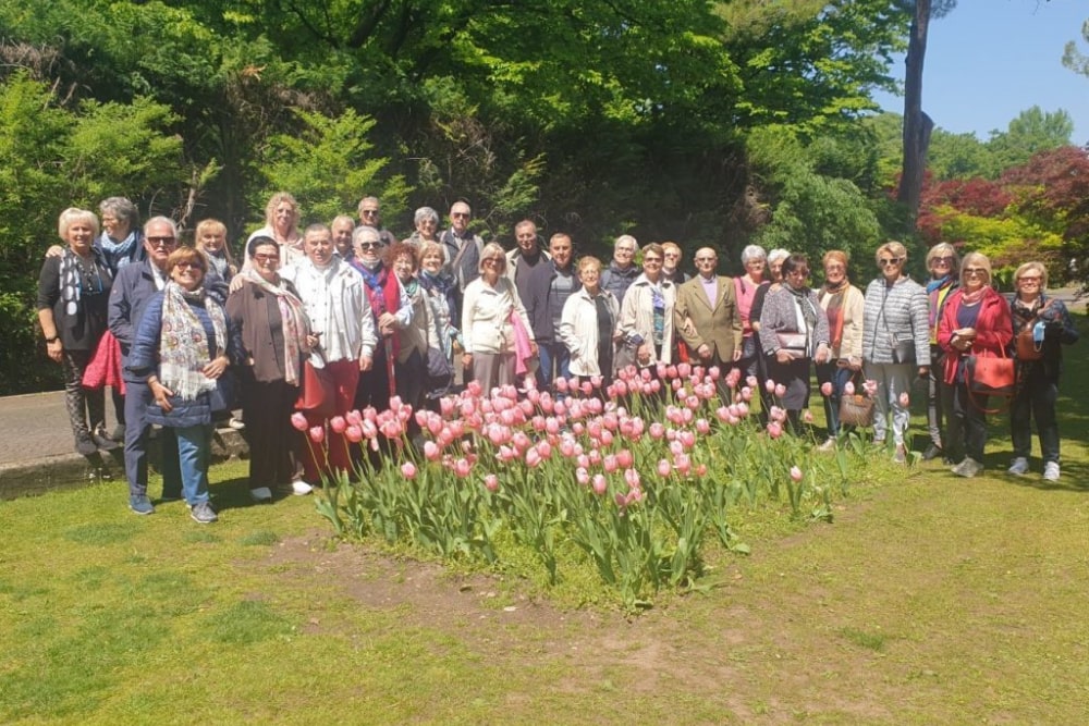 Il gruppo di 50&Più Venezia in gita al Parco Segurtà