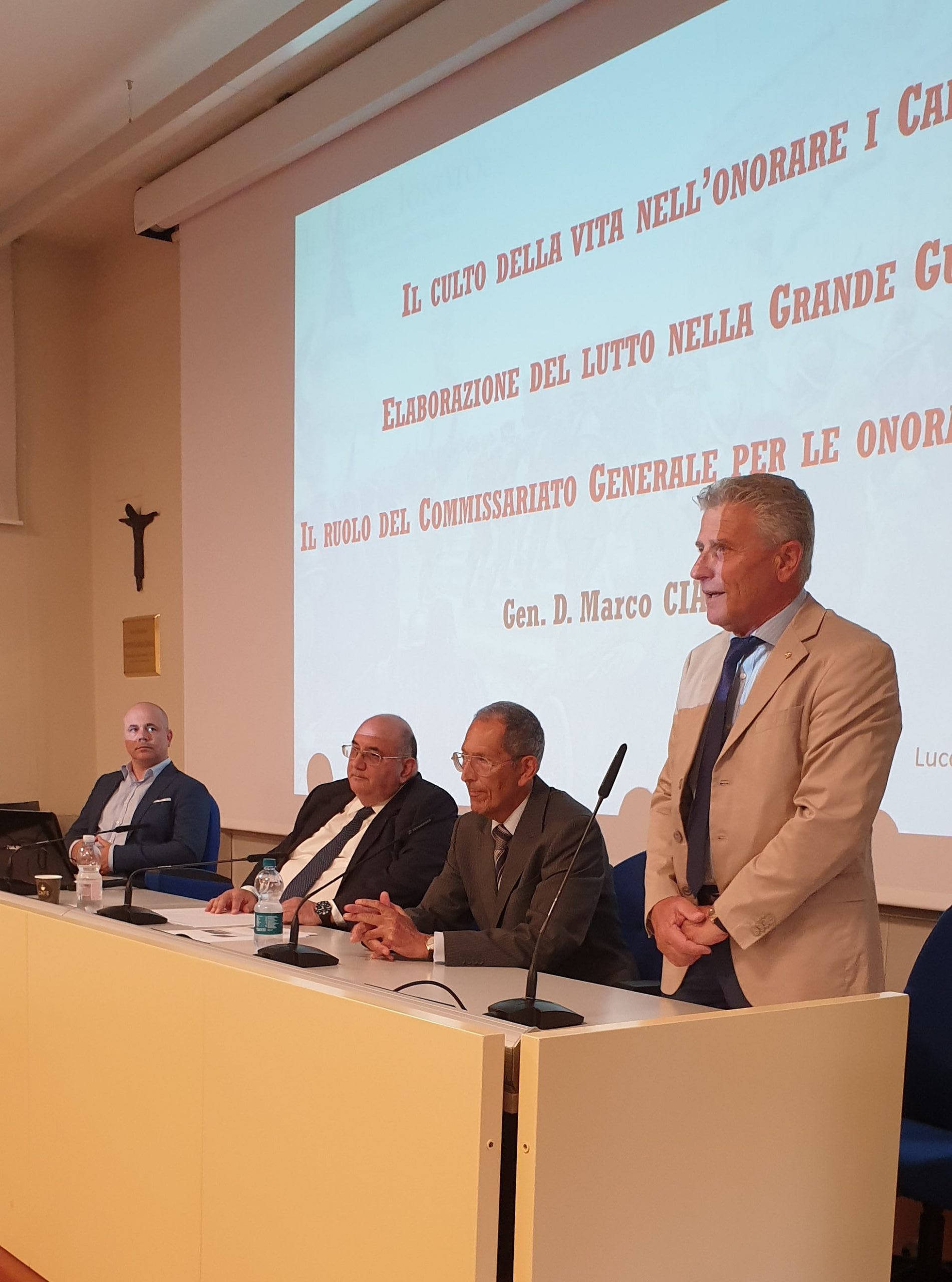 50&Più Lucca alla conferenza sul culto dei caduti della grande guerra