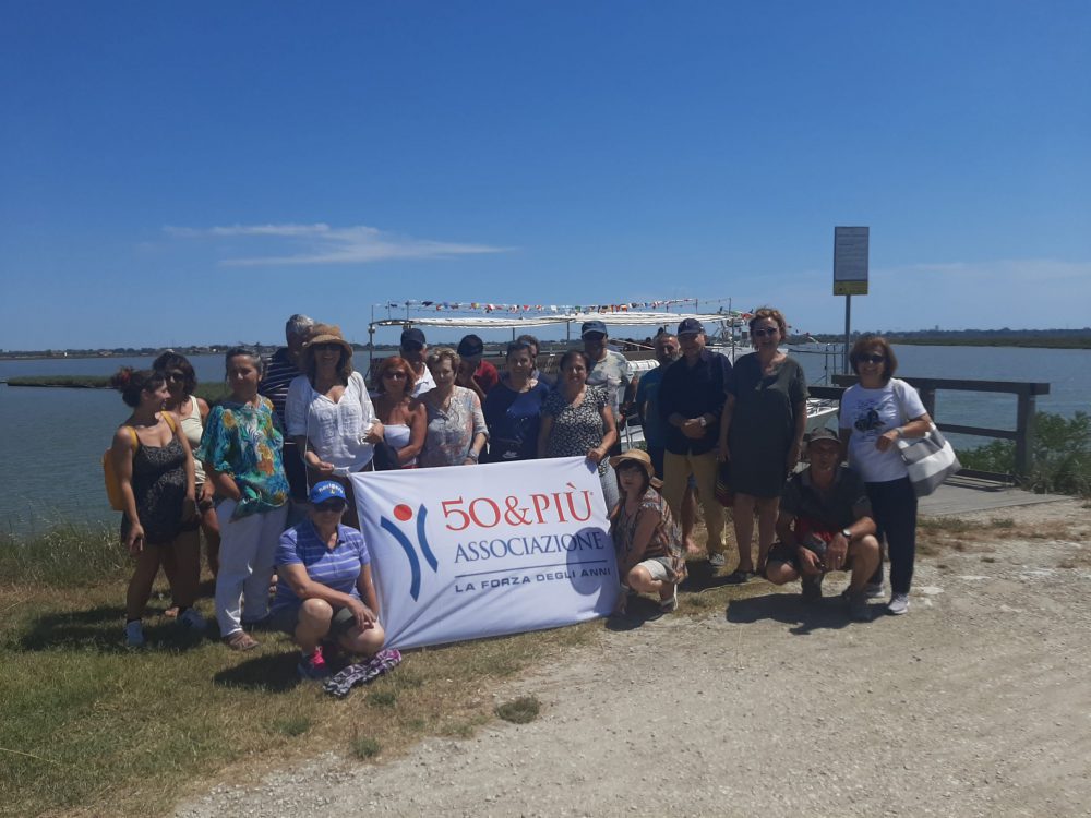 50&Più Ravenna in gita sul battello alle Valli di Comacchio