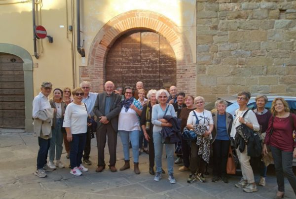 il gruppo 50&Più Arezzo a 4 passi per Arezzo antica