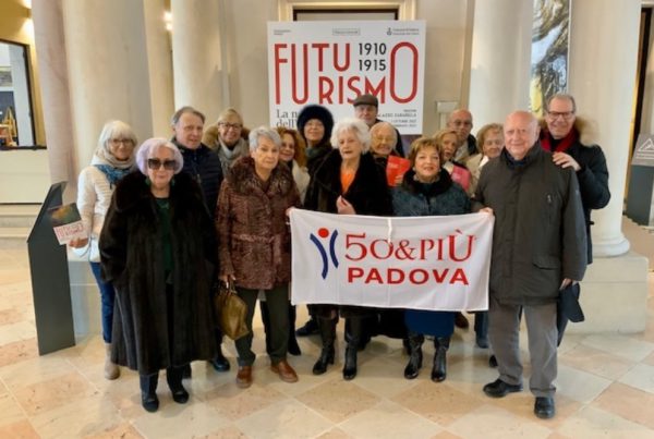 Il gruppo di 50&Più Padova alla mostra sul Futurismo