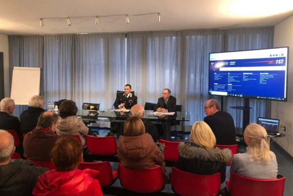 50&Più Vicenza all'incontro con i Carabinieri sulla microcriminalità