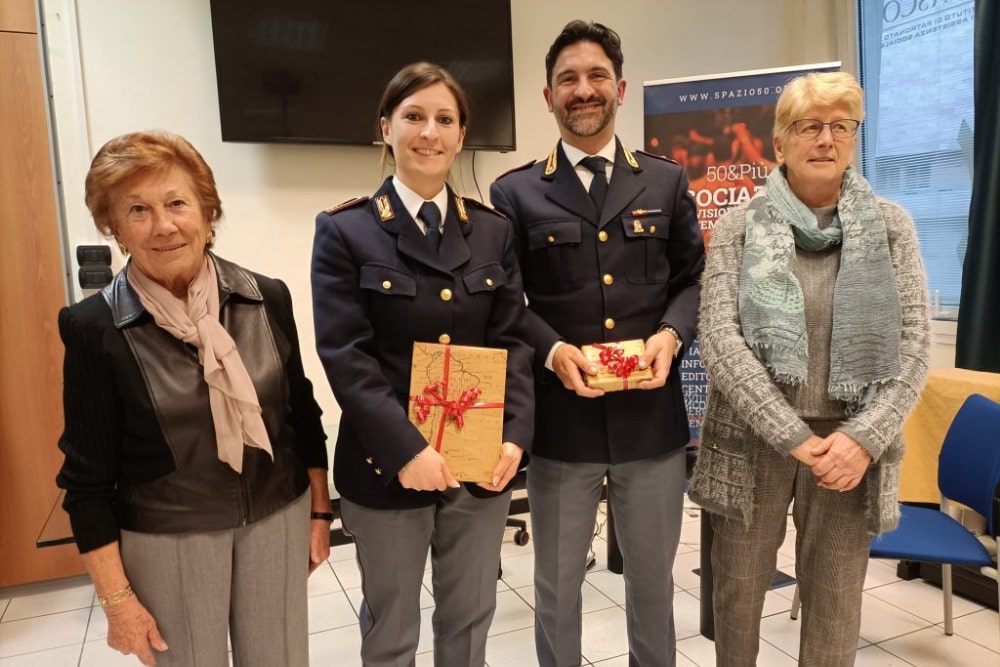 50&Più Livorno con la locale polizia di Stato in "Attenzione alle truffe"