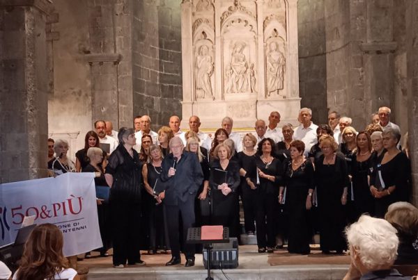 Un momento del Concerto omaggio a Morricone a Lucca