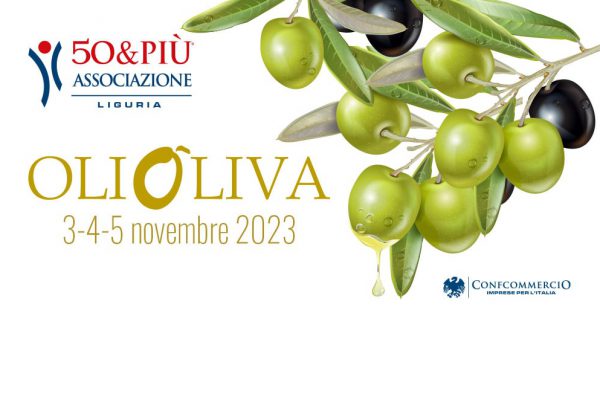 50&Più Liguria presente anche quest'anno con uno stand ad OliOliva 2023 che si terrà ad Imperia nei giorni 3, 4 e 5 Novembre.