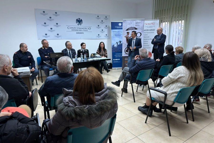 50&Più Agrigento ha organizzato con successo l'incontro Io non ci casco contro le truffe