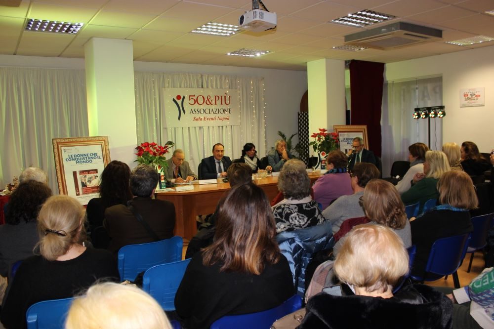 50&Più Napoli alla presentazione del libro sulle donne