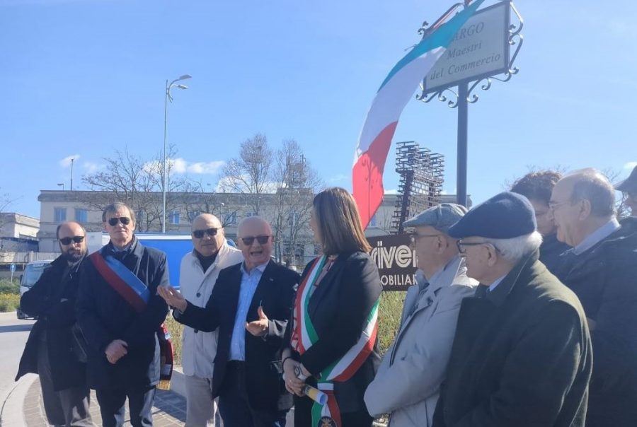 50&Più Campobasso all'inaugurazione di Largo Maestri del Commercio