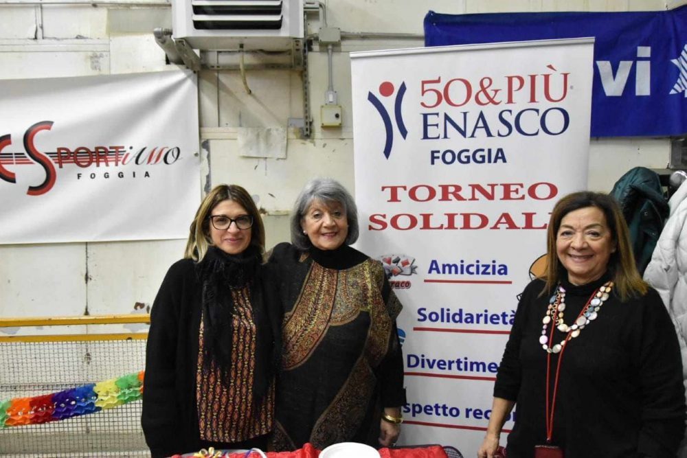 50&Più Foggia primo Torneo burraco solidale 2024