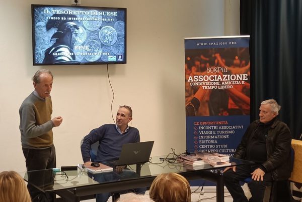 50&Più Livorno alla conferenza sul ritrovamento del tesoretto romano di Suese