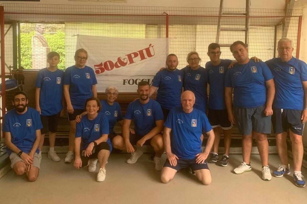 Il gruppo di bocce 50&Più Foggia al primo Torneo inclusivo