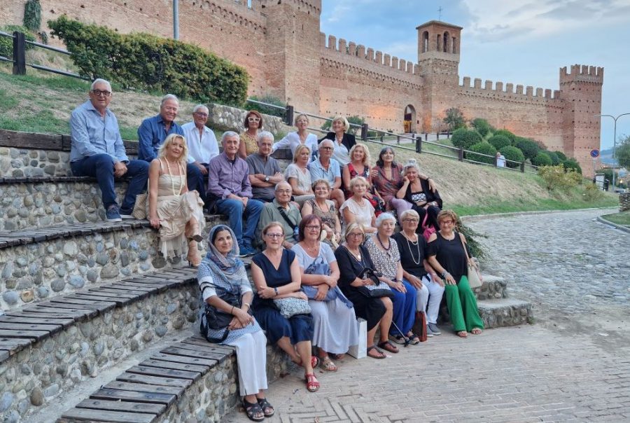 50&Più Pesaro Urbino ha organizzato una cena di fine estate al Castello di Gradara