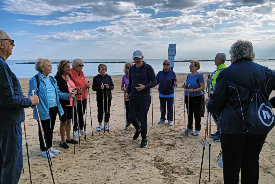 50&Più Pesaro Urbino camminata nordic walking del 25 settembre