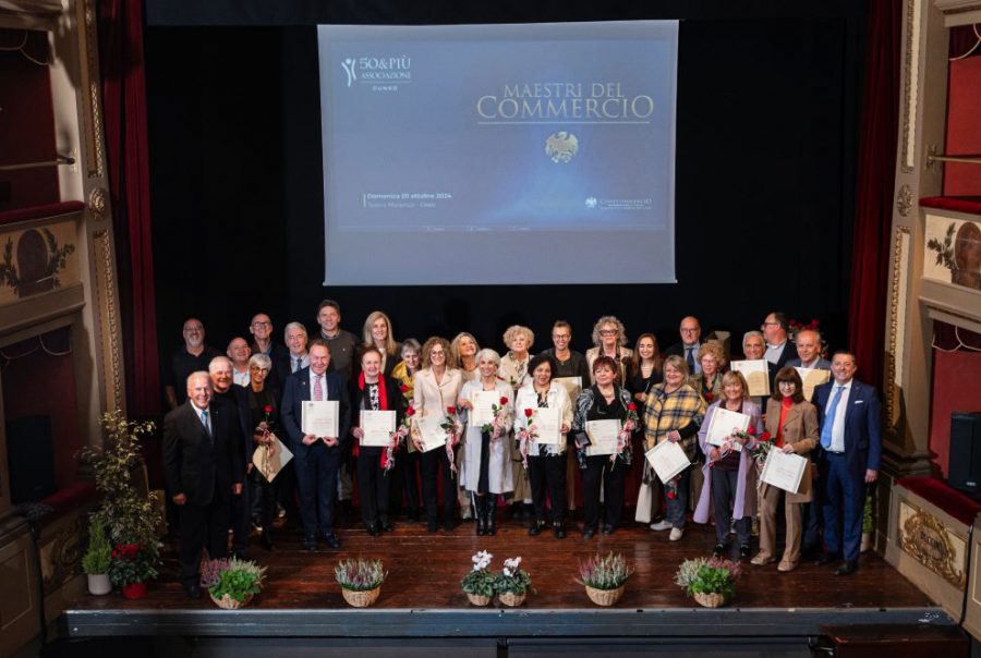 50&Più Cuneo premia i Maestri del Commercio