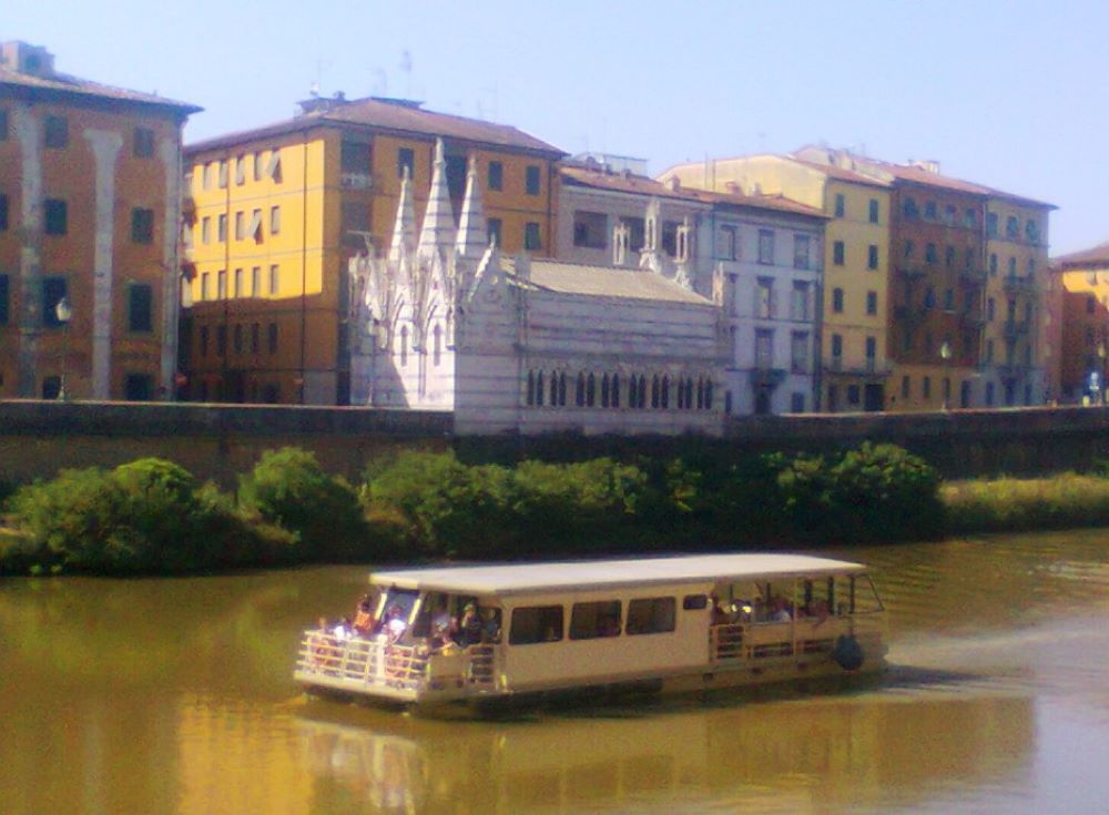 50&Più Pisa gita in battello sull'Arno