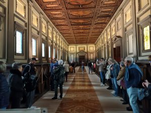 50&Più Firenze visita Biblioteca Laurenziana