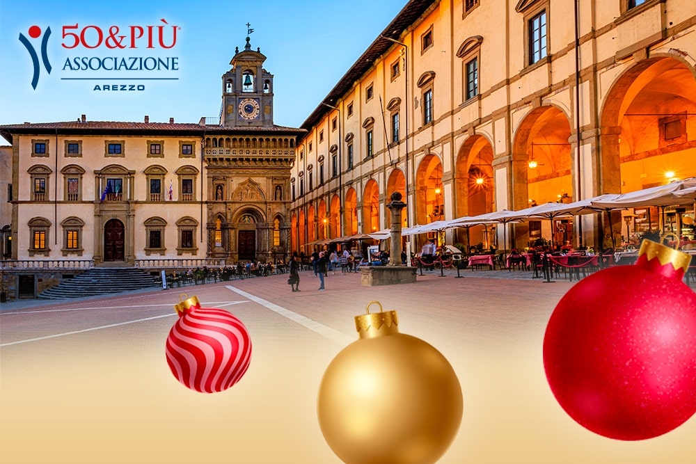 50&Più Arezzo organizza il pranzo di Natale il 14 dicembre presso il ristorante La Doccia