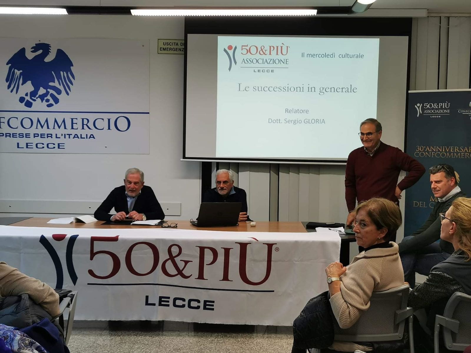 50&Più Lecce conferenza del 27 novembre su Le successioni in generale