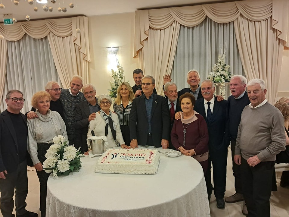 50&Più Lecce cena festeggiamenti vincitori olimpiadi il 29 novembre