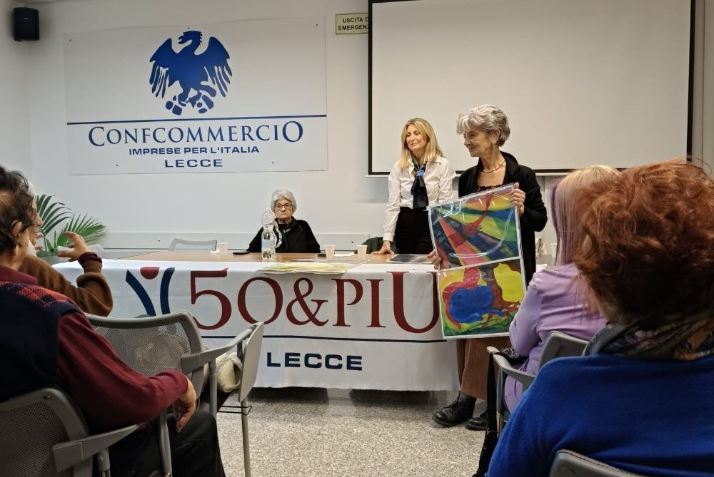 50&Più Lecce all'incontro per l'acquerello antroposofico