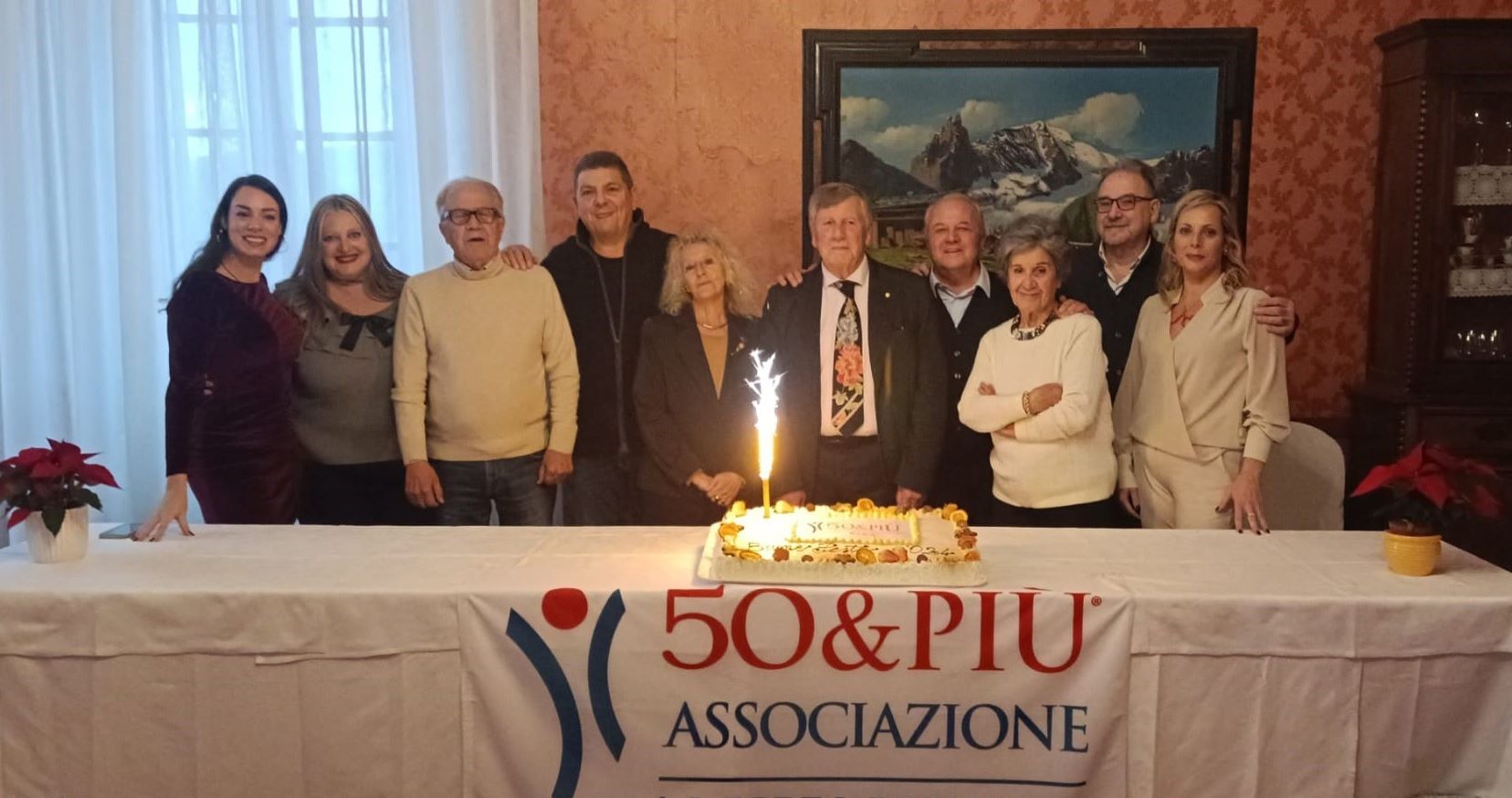 50&Più Pisa Festa degli auguri il 14 dicembre