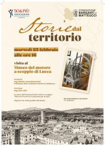 50&Più Lucca ciclo Storie dal Territorio visita Museo Motore a scoppio il 25 febbraio